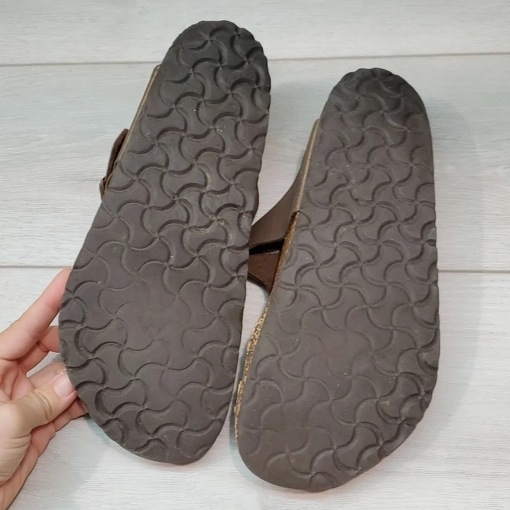 Birkenstock Women Gizeh Comfort Sandals Flats shoes sz 41/10